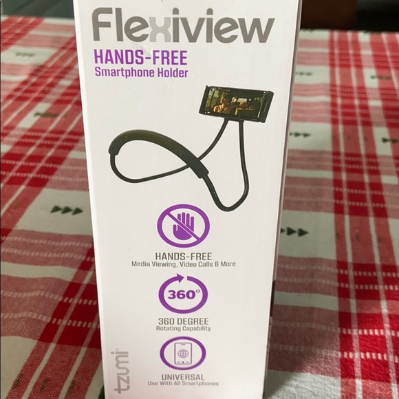 (CLOSET CLOSING FINAL SALE) NWT Hands-Free Smartphone Holder for Watching TV - Picture 2 of 6